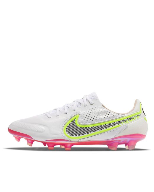 Nike White Tiempo Legend 9 Elite Fg 'Rawdacious' for men