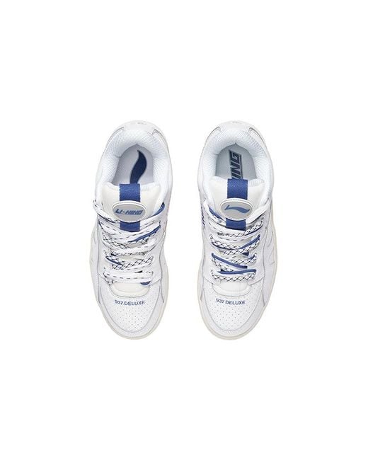 Li-ning White 937 Deluxe Low for men