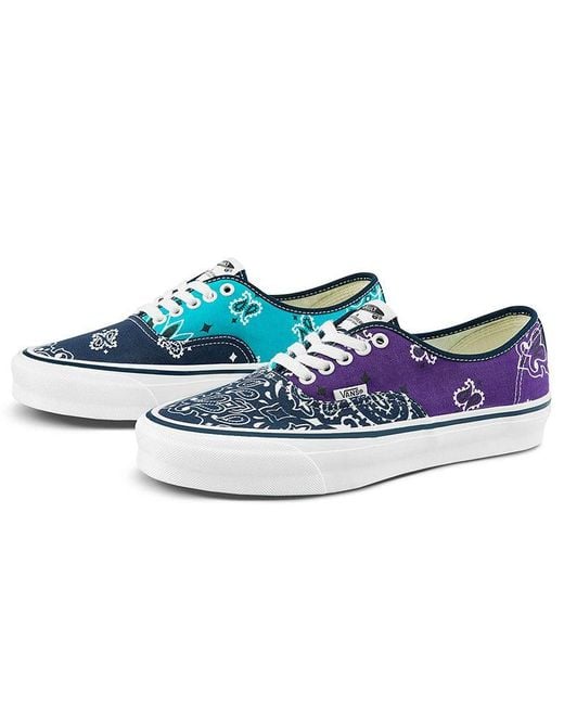 Vans Blue Bedwin & The Heartbreakers X Authentic 'Bandana Pack for men