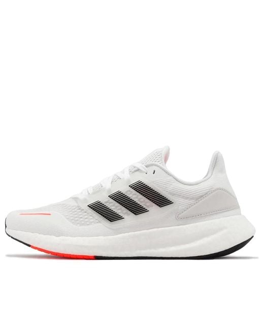 Adidas White Pureboost 22 for men