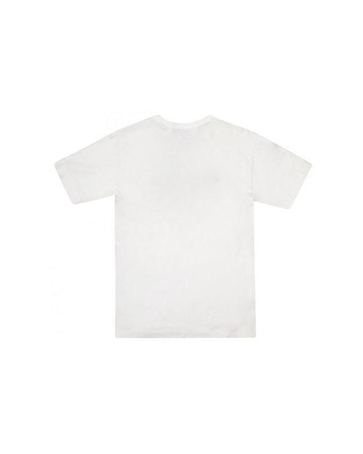 COMME DES GARÇONS PLAY White (Wmns) Heart Logo Tee