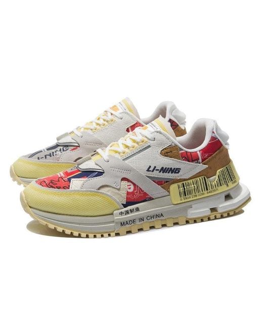 Li-ning White Classic Paris Fashion Week 2021' for men