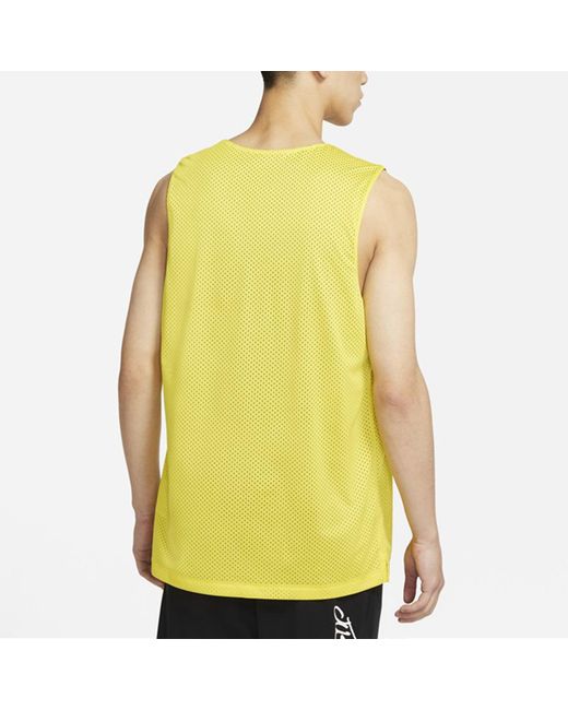 Nike Yellow As Nk Standard Issue Mesh Jr Opti for men