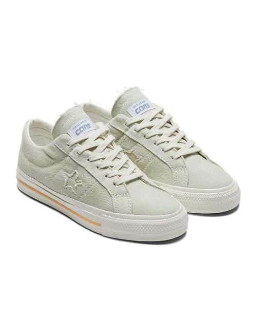 Converse White One Star Pro Low 'Denim' for men