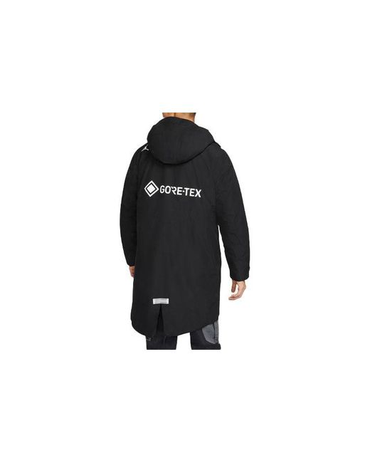 Nike Black Gore-Tex 2-In-1 Detachable Stay Warm Hooded Big Pocket Padded Jacket for men