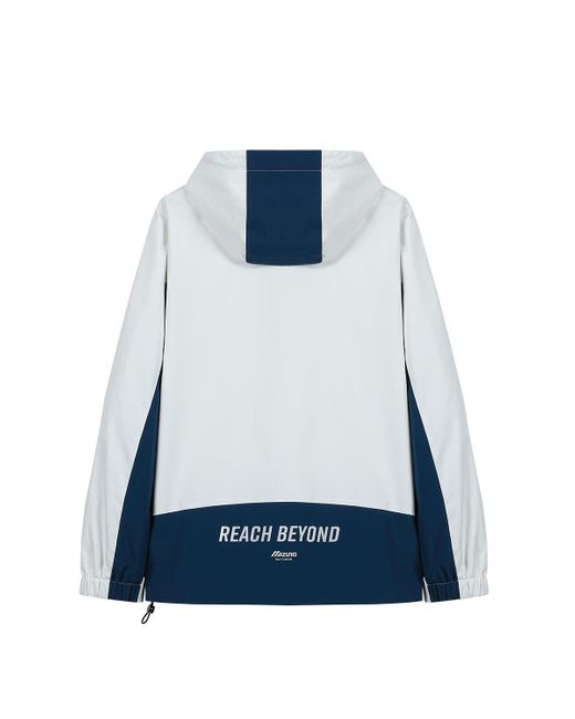 Mizuno Blue Windbreaker Jacket for men
