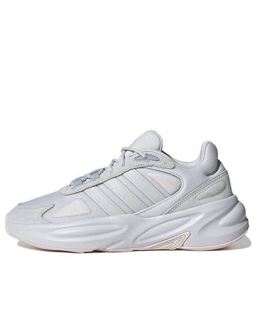 Adidas White (Wmns) Ozelle Cloudfoam Lifestyle Running Shoes 'Dash'