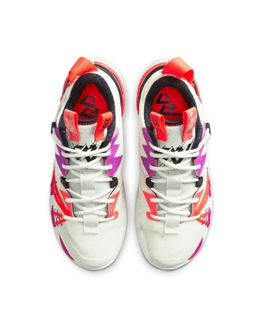 Nike White Why Not Zer0.3 Se Pf 'Flash Crimson' for men