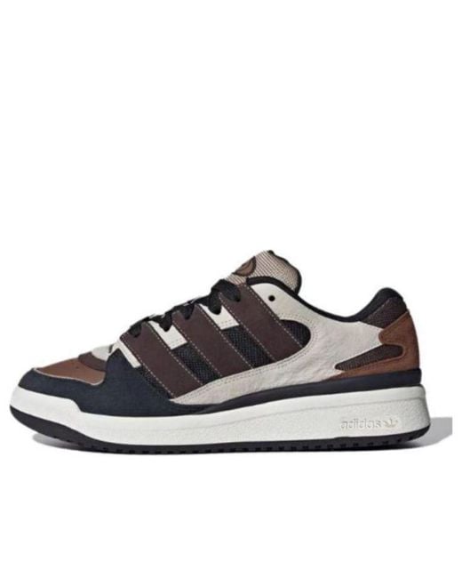 Adidas Black Forum Puffed 'Off Dark' for men