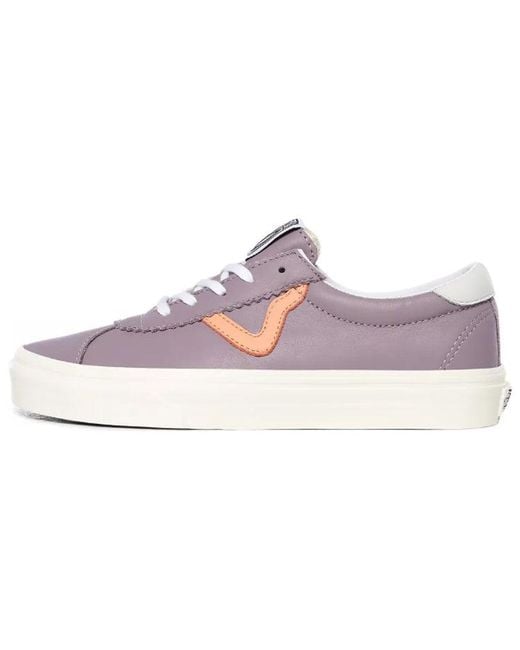 Vans Pink Sport Soft Leather for men