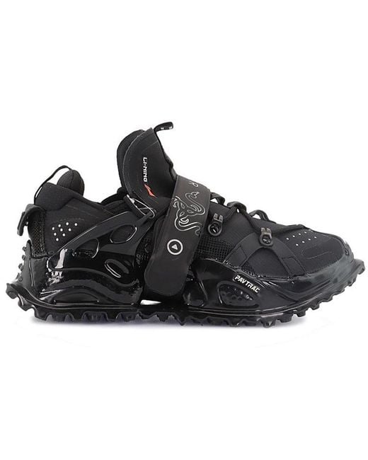 Li-ning Black Titan Halo X Razer for men