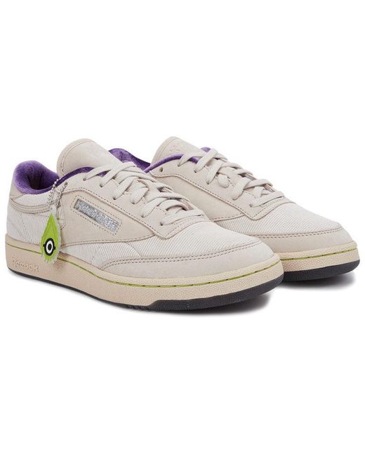 Reebok White Illumination's Minions X Club C 85 'Vicious 6' for men
