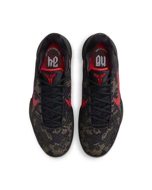 Nike Black Kobe 6 Protro 'Italian Camo' for men