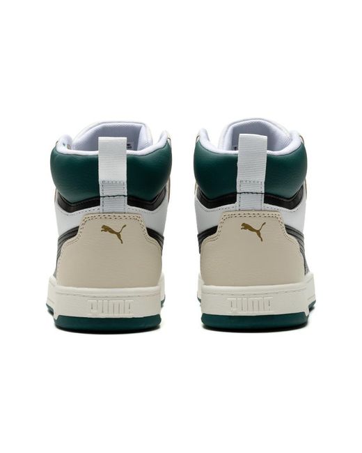 PUMA White Caven 2.0 Mid Alpine Snow' for men