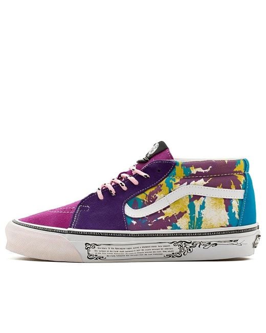 Vans Blue Aries X Og Sk8-Mid Lx 'Weed Bright' for men