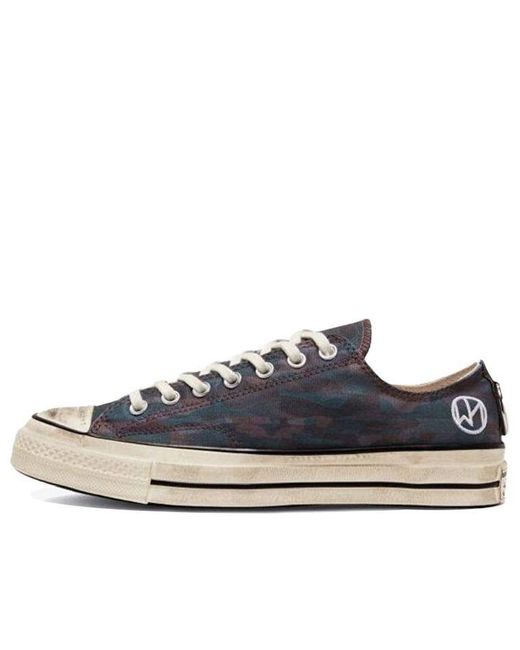 Converse Blue Undercover X Chuck 70 Ox 'Camo' for men