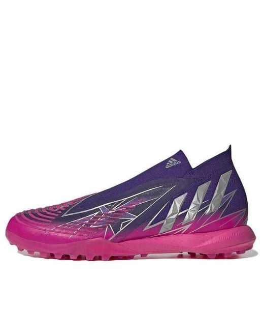 Adidas Purple Predator Edge.1 Tf for men