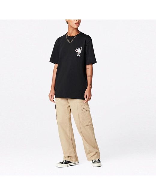 Converse Black X Bugs Bunny Graphic T-Shirt for men