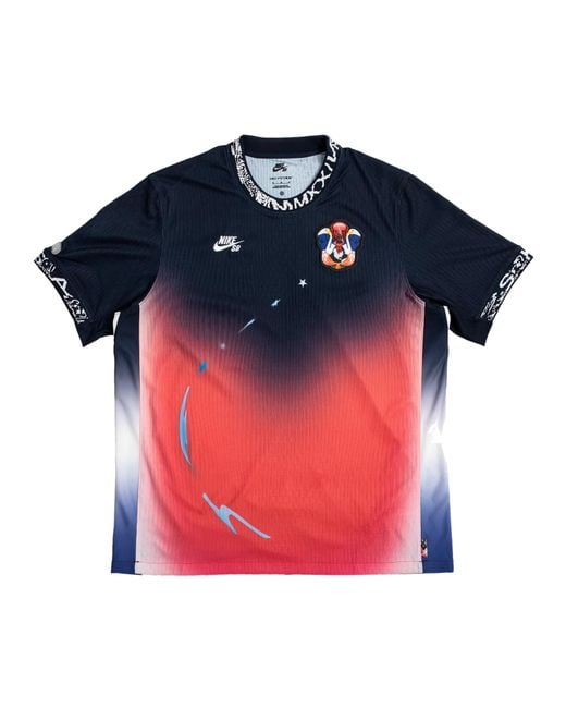 Nike Blue Sb Dri-Fit Adv Short-Sleeve Jersey 'Team Usa' for men