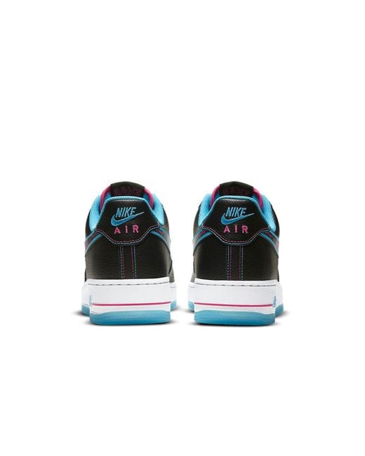Nike Blue Air Force 1 '07 Lv8 'Miami Nights' for men