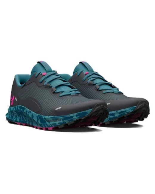 Under Armour Blue (Wmns) Charged Bandit Trail 2 Still Water Camo'