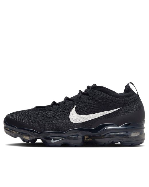 Nike Air Vapormax 2023 Flyknit 'black Anthracite' in Blue | Lyst