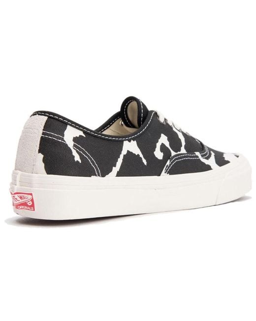 Vans Blue Og Authentic Lx 'Cowprint' for men