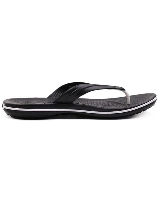 CROCSTM Black Beach Flip-Flops