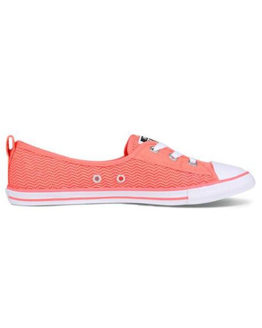 Converse Pink Chuck Taylor All Star Ballet Lace For