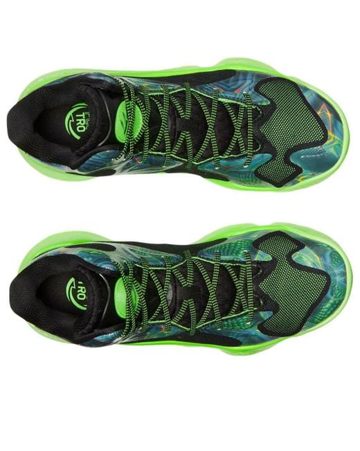 Under Armour Green Curry Spawn Flotro 'Extraterrestrial' for men