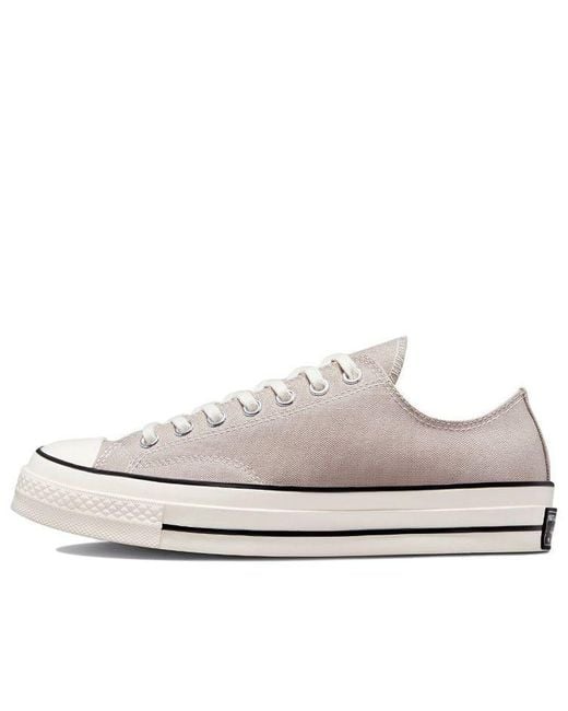 Converse White Chuck Taylor All Star 10s Low-top Canvas Shoe Beige for men