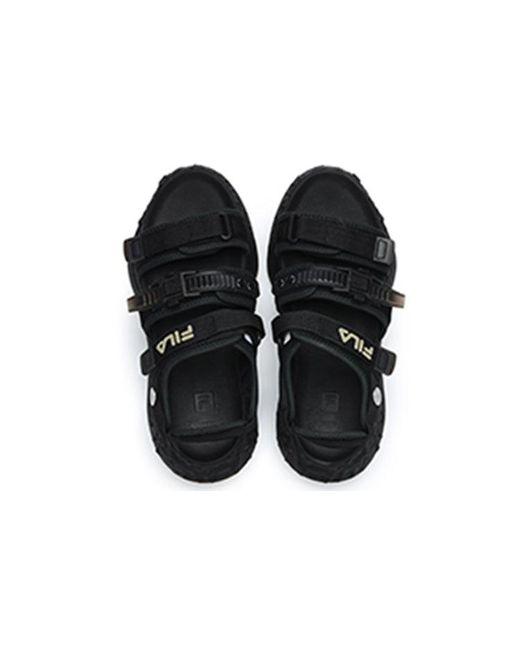Fila Black Fm-15 X Mihara Yasuhiro Sandals for men