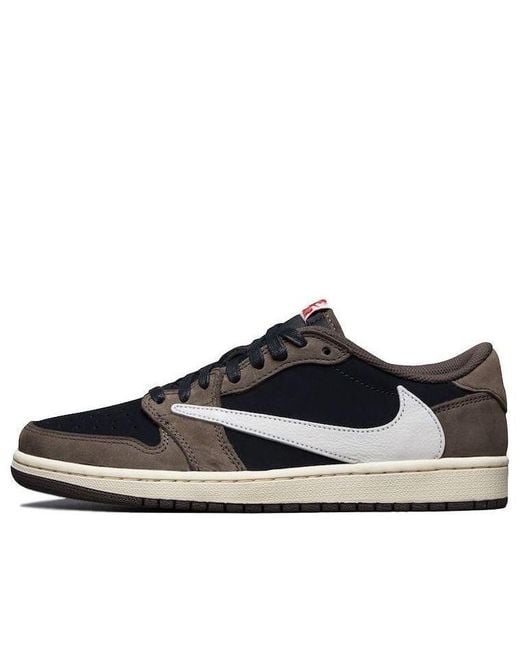 Nike Black 1 Low X Travis Scott 'Mocha' for men