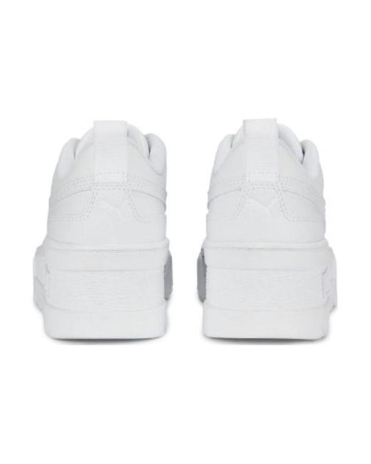 PUMA White (Wmns) Mayze Wedge 'Triple'