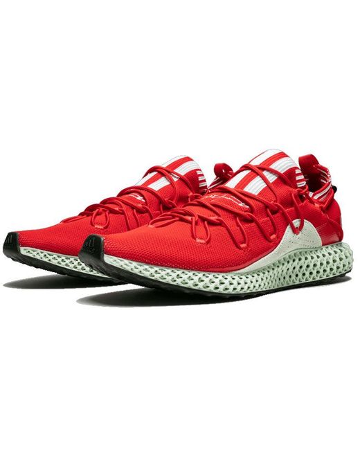 Adidas Red Y-3 Futurecraft Runner 4D for men