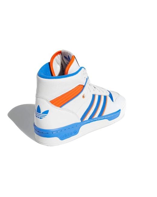 Adidas Blue Rivalry Hi 'Knicks' for men