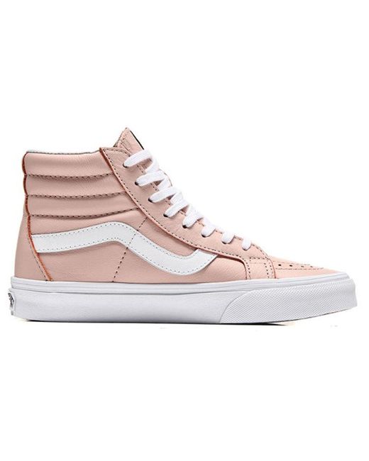 Vans Pink Sk8-Hi Reissue Leather 'Oxford Evening' for men