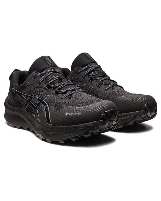 Asics Black Gel-Trabuco 11 Gore-Tex Shoes 'Core' for men