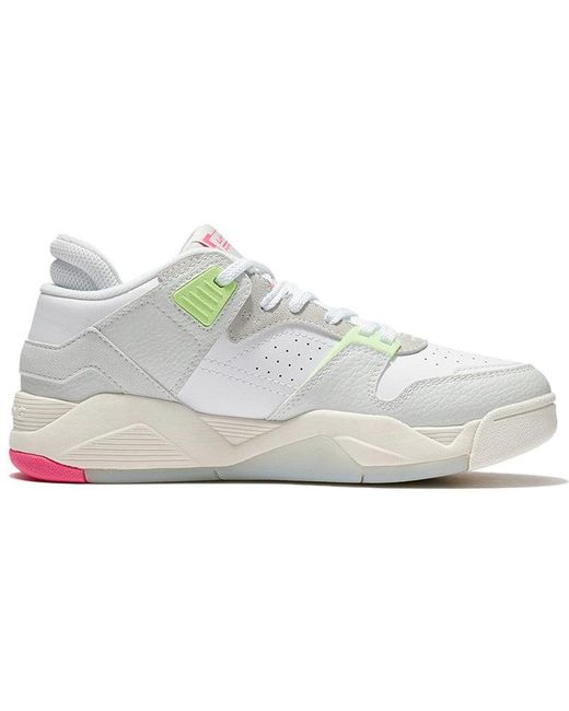 Li-ning White (Wmns) Casual Basketball Shoes
