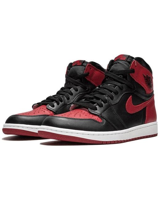Nike Red 1 Retro High Og 'Banned' 2016 for men