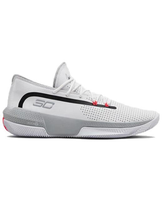 Under Armour White Curry 3Zer0 3 for men