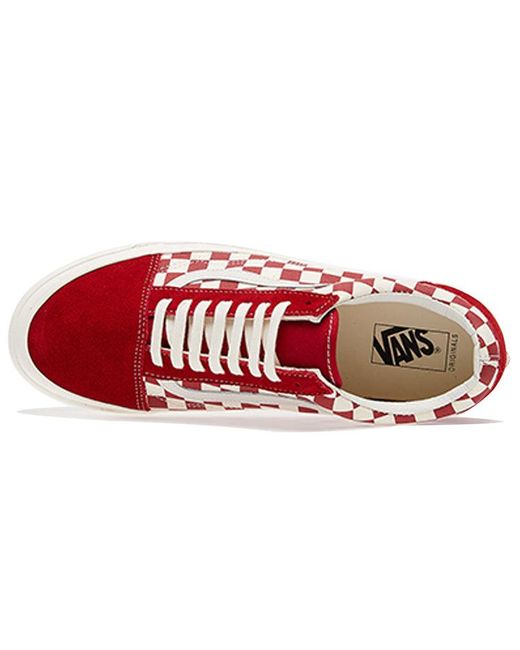 Vans Red Og Old Skool Lx 'Chili Pepper' for men