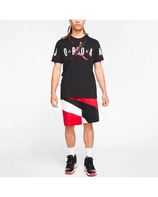 Nike Black Air Mj Dna Stretched Logo Print for men
