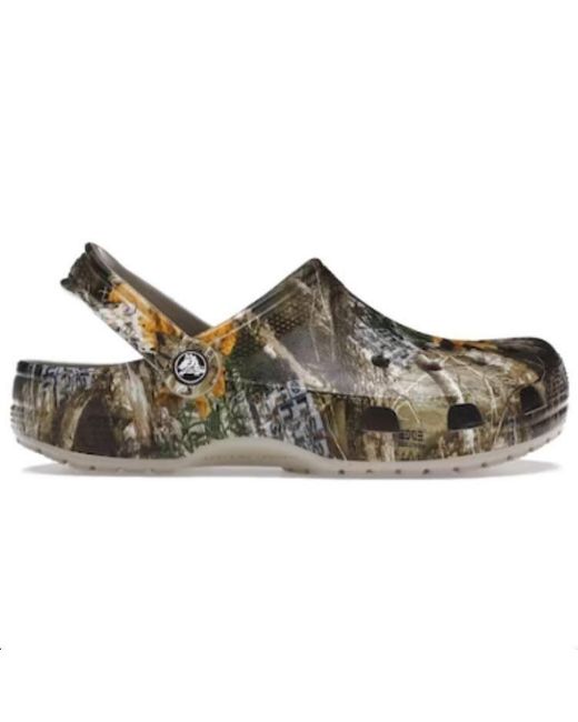 CROCSTM Brown Classic Clog X Thisisneverthat X Realtree Clogs 'Edge Camo Walnut