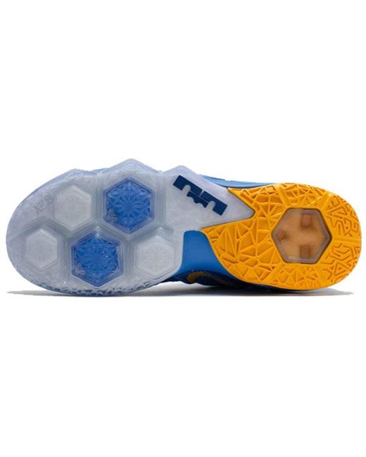 Nike Blue Lebron 12 Low 'Entourage' for men