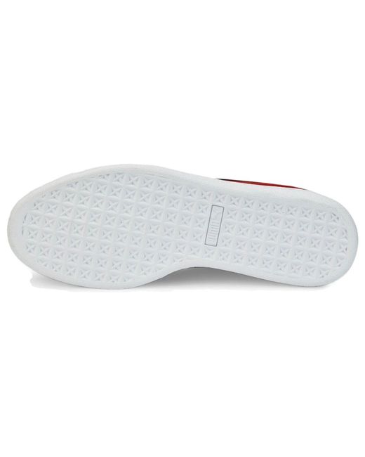 PUMA Red Suede X Scuderia Ferrari 'Shield for men
