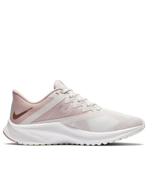 Nike White (Wmns) Quest 3 'Platinum Tint Metallic Bronze'