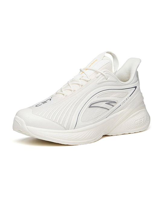 Anta White C37 2.0 Soft Running Shoes for men