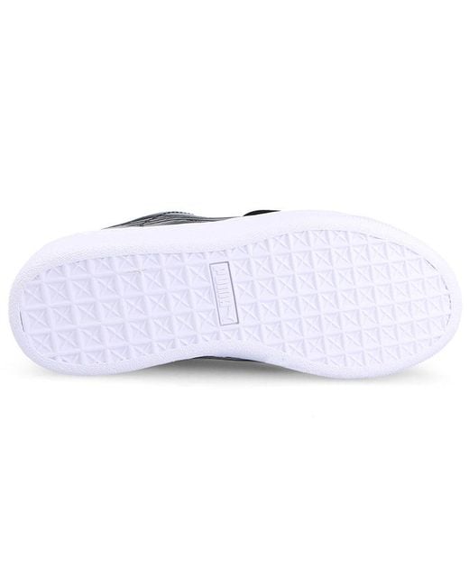 PUMA Black (Wmns) Vikky Platform Ribbon