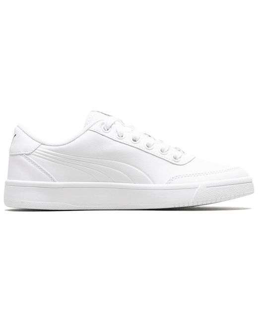 PUMA White Court Breaker Bold Casual Board Shoes for men